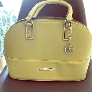 Anne Klein Shimmer Down Large Dome Satchel